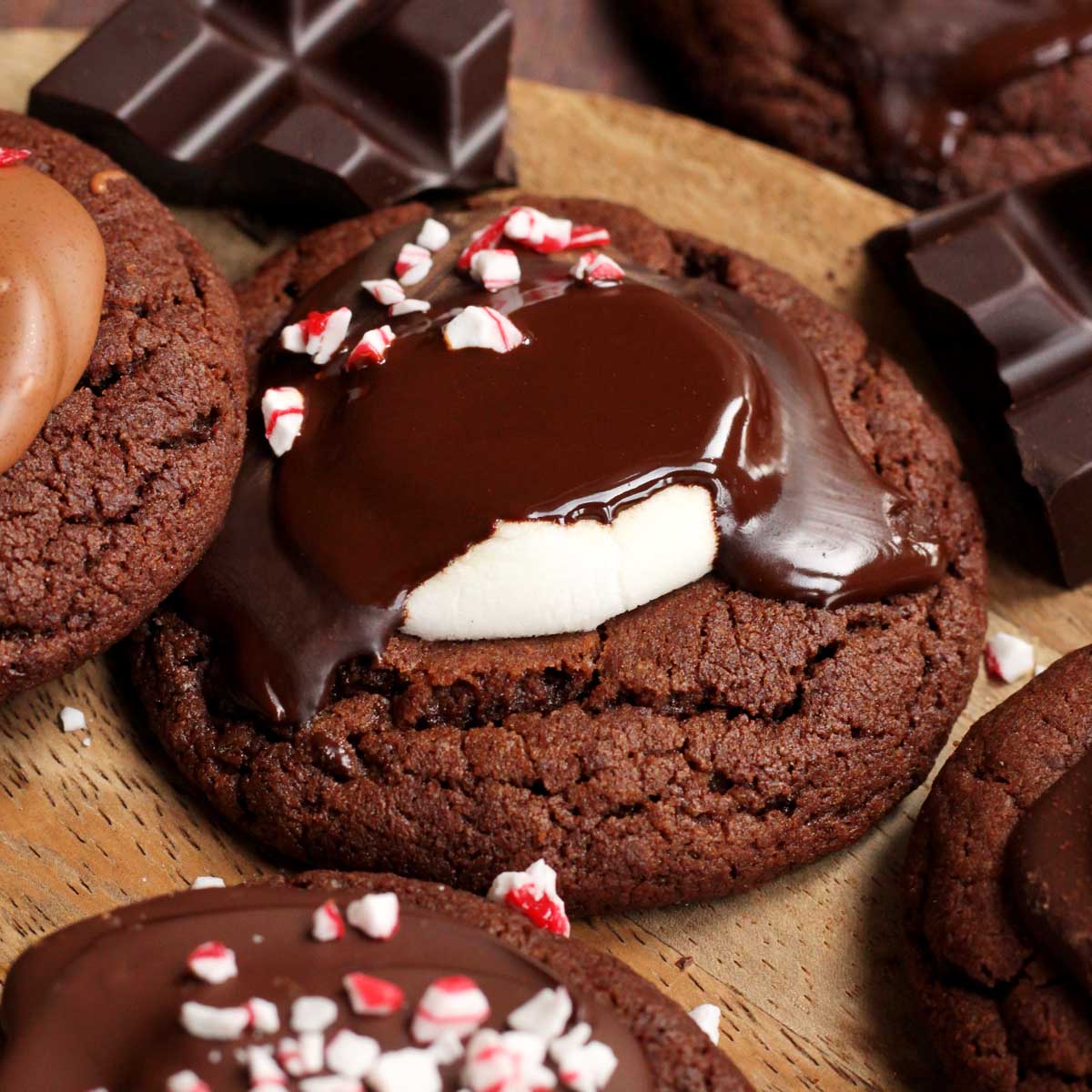 Peppermint Hot Chocolate Cookies: Your Winter Drink in Cookie Form